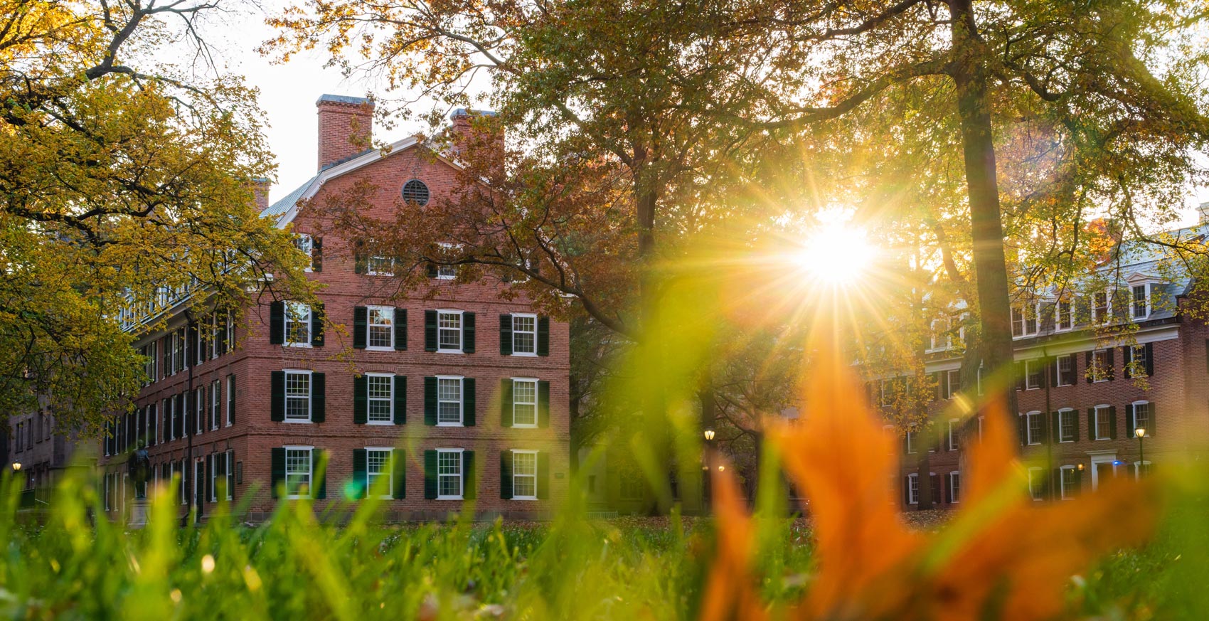 A student dorm on Yale's old campus